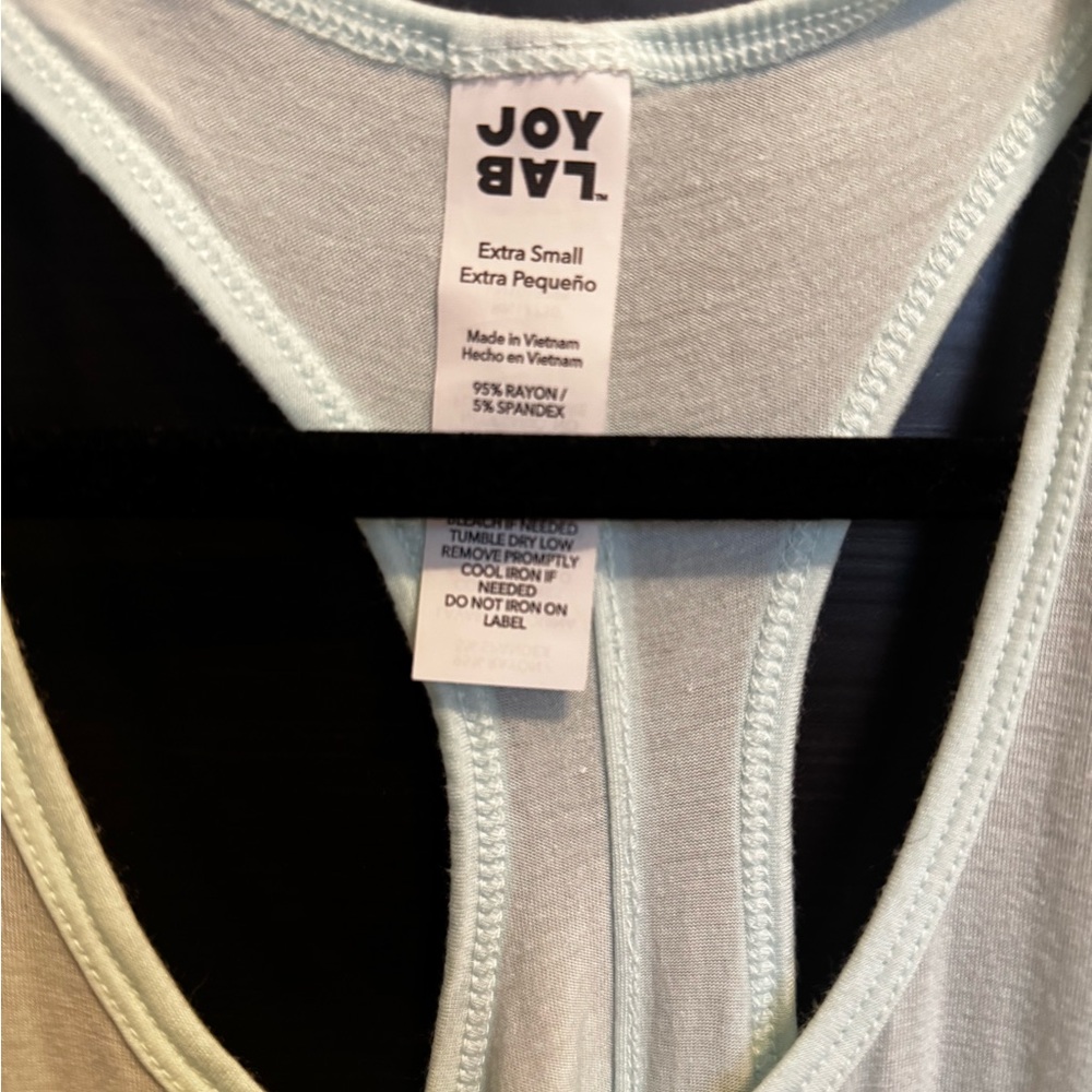 JoyLab Light Mint Racerback Tank Top - Picture 3 of 5
